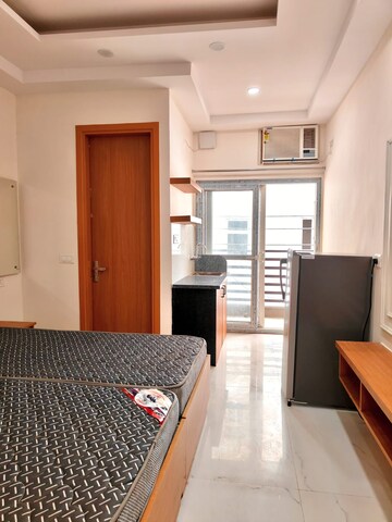 Kitchen in 1 RK Builder Floor at SPAZE PALAZO, Sector 69 – for Rent