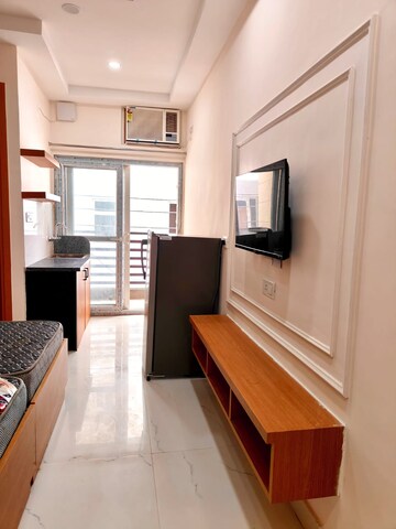 Kitchen in 1 RK Builder Floor at SPAZE PALAZO, Sector 69 – for Rent