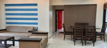 Staircase in 3 BHK Apartment at Harsh Vihar, Aundh – for Rent