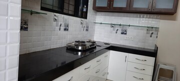 Kitchen in 3 BHK Apartment at Harsh Vihar, Aundh – for Rent