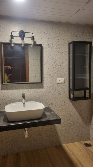 Bathroom in 3 BHK Apartment at Prestige Beverly Hills, Kokapet – for Rent