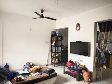 Living Room in 2 BHK Apartment at Esclare Royale, Kharadi – for Sale