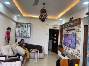 Living Room in 2 BHK Apartment at Tricity palacio, Seawoods – for Rent