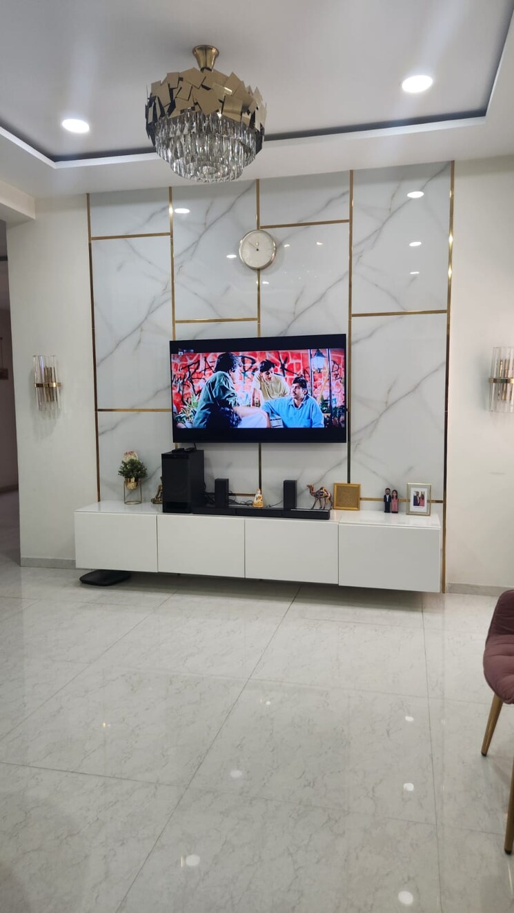 Living Room, crown-whistling-woods 3 Bedroom 1735 Sq.Ft. Apartment In Kokapet Hyderabad 8967933