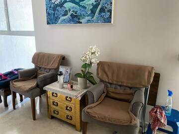 Living Room in 4 BHK Apartment at Raheja Imperia, Worli – for Rent