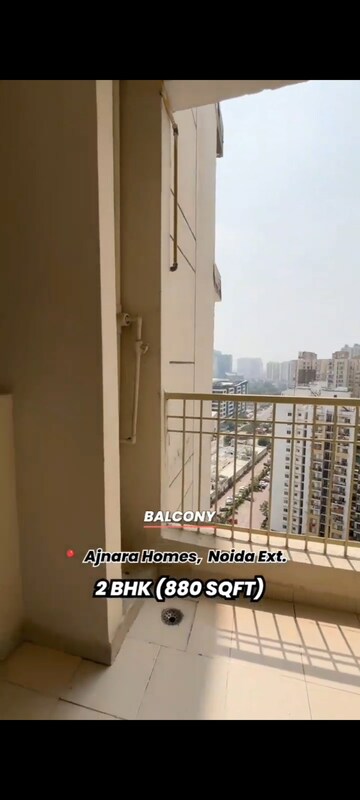 2 BHK Apartment – Exterior View View at Ajnara Homes, Sector 16b Greater Noida - for Sale