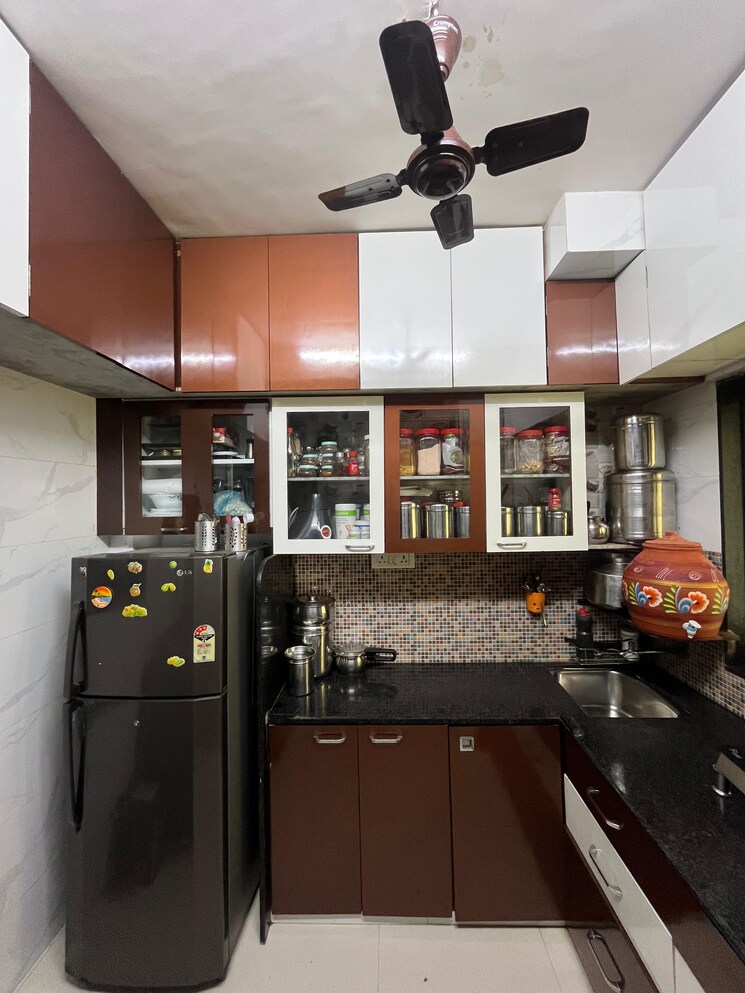Kitchen, shanti nagar 1 Bedroom 480 Sq.Ft. Apartment In Shanti Nagar Mumbai 8968102