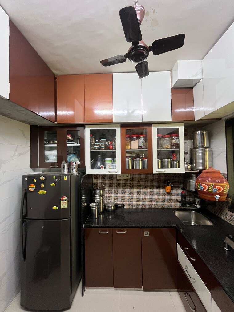 Kitchen, shanti nagar 1 Bedroom 480 Sq.Ft. Apartment In Shanti Nagar Mumbai 8968102
