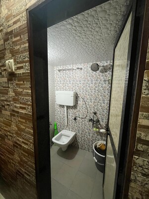 Bathroom in 1 BHK Apartment at Shanti Nagar – for Sale