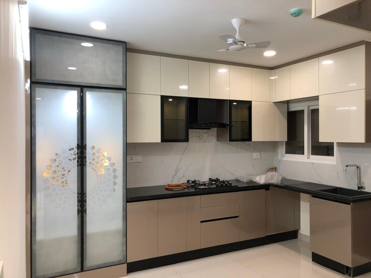 Kitchen, asbl-spire 3 Bedroom 1905 Sq.Ft. Apartment In Kokapet Hyderabad 8968075