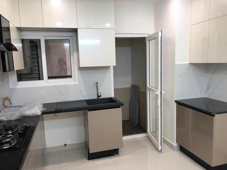 Kitchen, asbl-spire 3 Bedroom 1905 Sq.Ft. Apartment In Kokapet Hyderabad 8968075