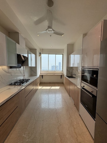 Kitchen in 4 BHK Apartment at K Raheja Vivarea, Mahalaxmi – for Rent
