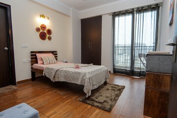 Bedroom in 3 BHK Apartment at JM Aroma, Sector 75 – for Rent