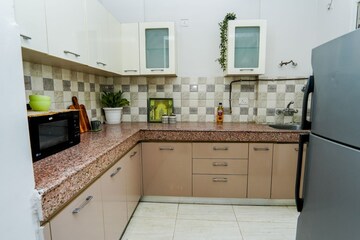 Kitchen in 3 BHK Apartment at JM Aroma, Sector 75 – for Rent