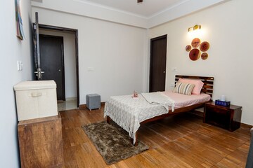 Living Room in 3 BHK Apartment at JM Aroma, Sector 75 – for Rent