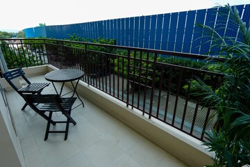 Balcony in 3 BHK Apartment at JM Aroma, Sector 75 – for Rent