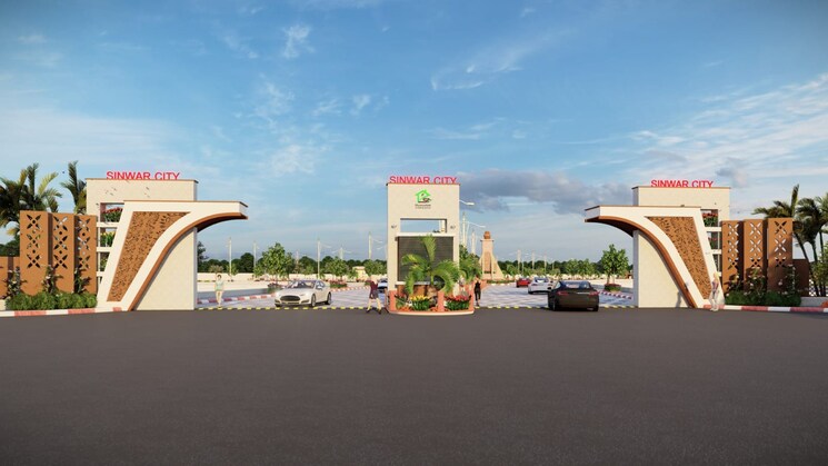 Exterior View, shyamashish-sinwar-city  53 Sq.Yd. Plot In Sirsi Road Jaipur 8968194
