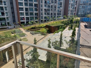 Balcony in 2 BHK Apartment at L And T Seawoods Residences, Seawoods – for Sale