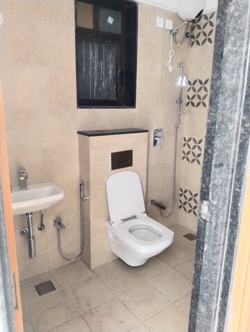 Bathroom in 2 BHK Apartment at Naman Habitat, Andheri West – for Rent