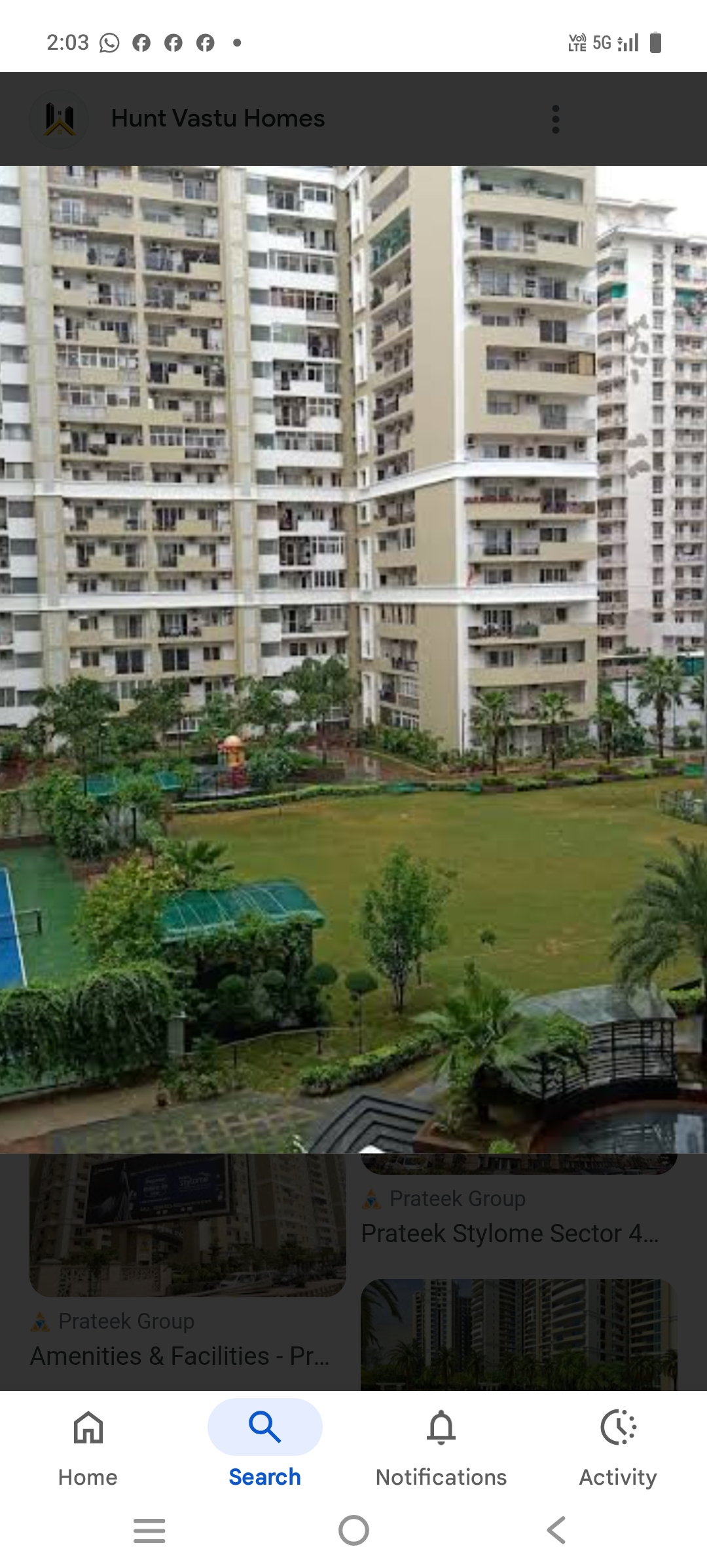 3 BHK + Pooja Room,Servant Room,Study Room 1845 Sq.Ft. Apartment in Prateek Stylome