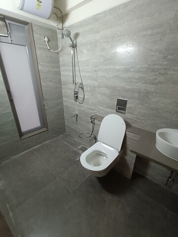 Bathroom in 4 BHK Apartment at Paradigm Artteza, Santacruz West – for Rent