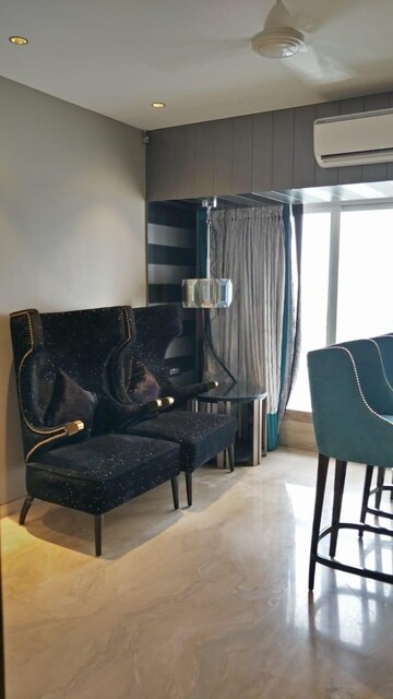 Living Room in 4 BHK Apartment at Prabhadevi – for Rent