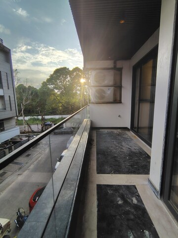 Balcony in 3 BHK Builder Floor at Shivalik Colony – for Rent