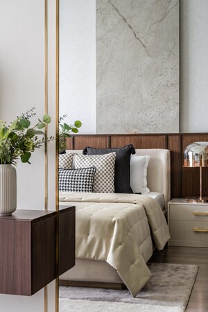 Bedroom in 2 BHK Apartment at Naman Habitat, Andheri West – for Sale