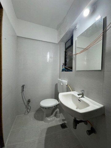 Bathroom in 3 BHK Apartment at Harsh Vihar, Aundh – for Rent