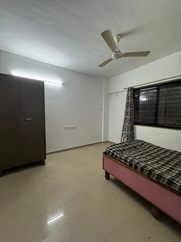 Bedroom in 3 BHK Apartment at Harsh Vihar, Aundh – for Rent