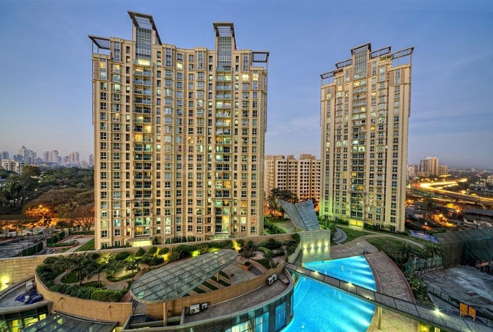 2 BHK + Pooja Room 830 Sq.Ft. Apartment in Sheth Vasant Lawns