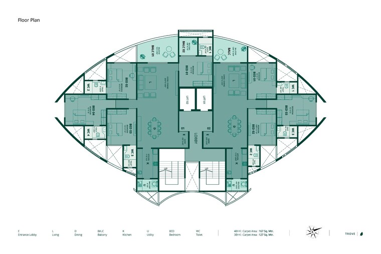 Map Location, kalash-trove 3.5 Bedroom 1365 Sq.Ft. Apartment In Aundh Pune 8968364