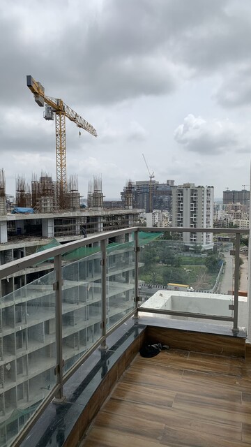 Balcony in 2 BHK Apartment at Rahul Arcus, Baner – for Rent