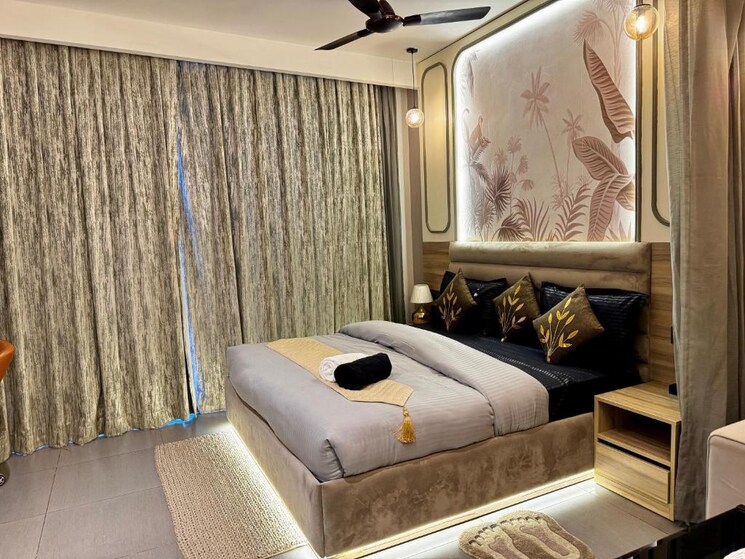 Bedroom, greater kailash i 4 Bedroom 360 Sq.Yd. Builder Floor In Greater Kailash I Delhi 8968372