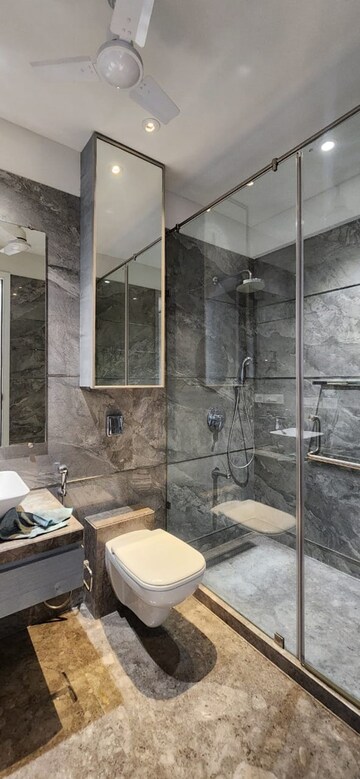 Bathroom in 5 BHK Apartment at Supreme Epitome, Chembur – for Rent