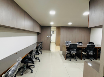 Team Area in  Office Space at Bodakdev – for Rent