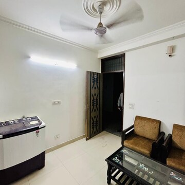 Living Room in 1 BHK Builder Floor at Risland Sky Mansion, Chattarpur – for Rent