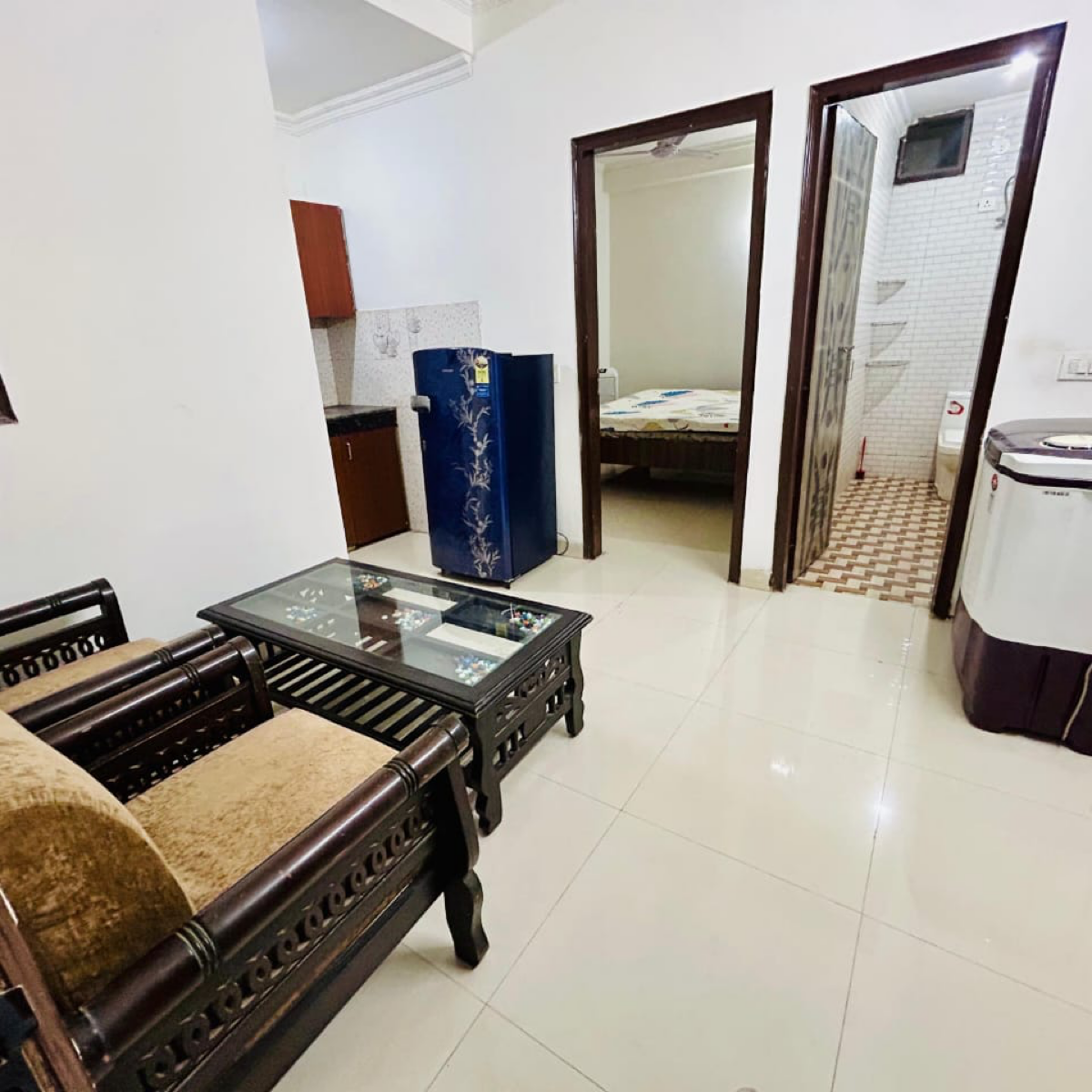 1 BHK + Pooja Room Builder Floor For Rent in Risland Sky Mansion