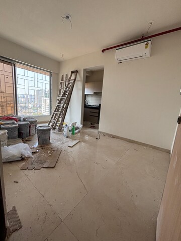 Living Room in 1 BHK Apartment at Lashkaria Pearl, Jogeshwari West – for Sale