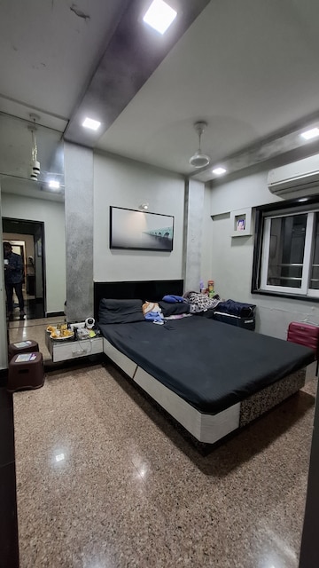 Bedroom in 2 BHK Apartment at Puraniks Kanchanpushp Complex, Kavesar – for Sale