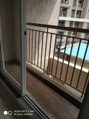 Balcony in 1 BHK Apartment at Metropolis Aquaris Phase 1, Kasarvadavali – for Sale