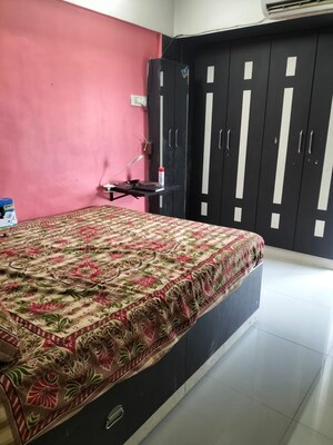 Bedroom in 2 BHK Apartment at Himgiri Lokupvan Phase II CHS Ltd, Vasant Vihar – for Sale