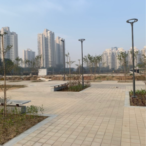  Shop – Exterior View View at DLF Gardencity Central, Sector 84 - for Sale