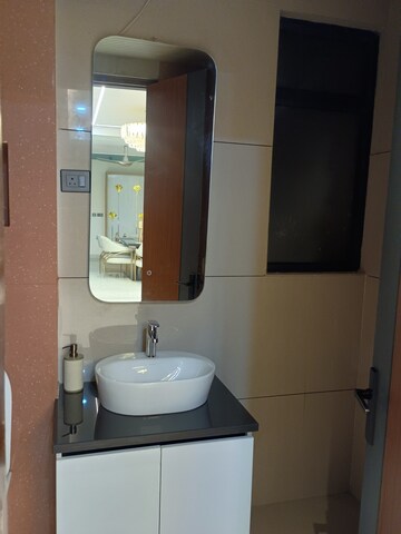 Bathroom in 3 BHK Apartment at JKG Palm Resort, Raj Nagar Extension – for Sale