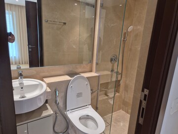 Bathroom in 2 BHK Apartment at Hiranandani Highland, Powai – for Rent