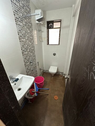 Bathroom in 2 BHK Apartment at Shankar Residency, Kharghar – for Rent