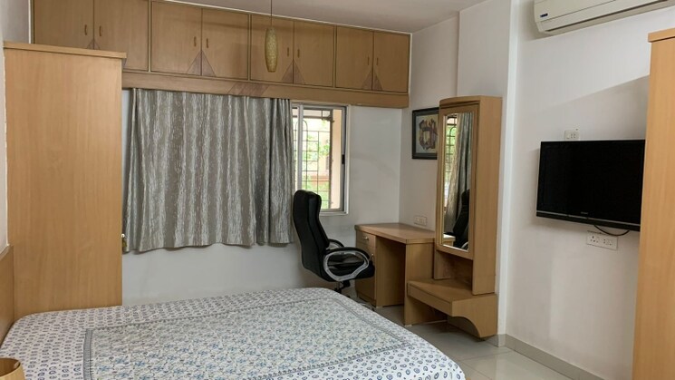 Bedroom, kumar-urban-kubera-colony 2 Bedroom 1100 Sq.Ft. Apartment In Kondhwa Pune 8968623
