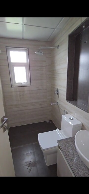 Bathroom in 2.5 BHK Builder Floor at Central Park Cerise Suites, Sohna Sector 33 – for Rent