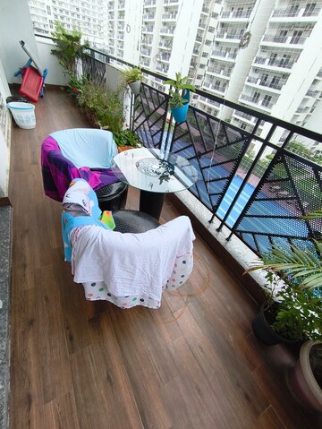 Balcony in 4 BHK Apartment at Central Park Flower Valley Aqua Front Towers, Sohna Sector 33 – for Sale