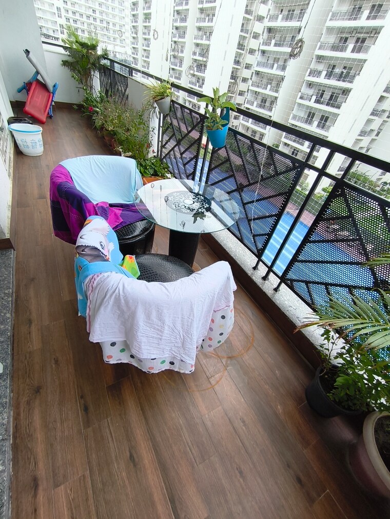 Balcony, central-park-flower-valley-aqua-front-towers 4 Bedroom 2600 Sq.Ft. Apartment In Sohna Sector 33 Gurgaon 8968698